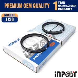 Z750 STD Piston Ring Set Fit For Kubota Z750 Excavator Engine - Foto 1 di 6