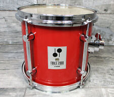 Sonor Force 2000 FT-210 10x9 Tom High Gloss Red Schlagzeug Drum Vintage Germany