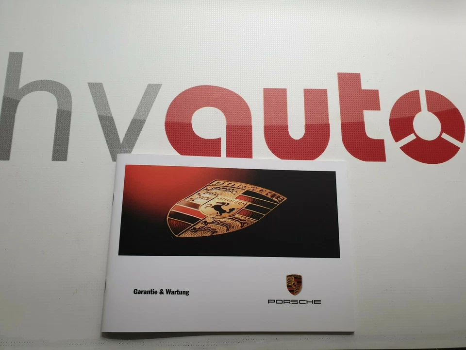 Chequera Garantía & Mantenimiento Porsche 996 C2/C4 996 Turbo GT2 GT3 Boxster - Imagen 1 de 4