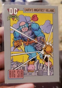 1991 IMPEL DC COSMIC BIG SIR Earth's Mightest Villians #80 - Picture 1 of 2