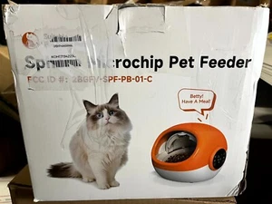 FurBabyFeeder Sphere Automatic Microchip Pet Feeder Uses RFID Tag Pet Bowl - Picture 1 of 7