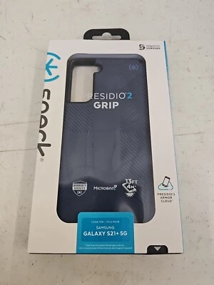 Speck Presidio2 Grip Series Case for Samsung Galaxy S21+ 5G - Coastal Blue/Black