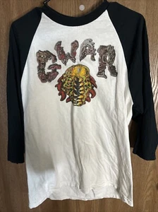 Maglietta Gwar Y2K Baseball Tour T-Shirt Invil M Medium - Foto 1 di 4