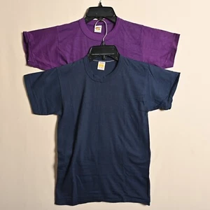 Vintage Russell Athletic Youth M Basic Short Sleeve T-Shirts - Lot of 2 - Picture 1 of 11