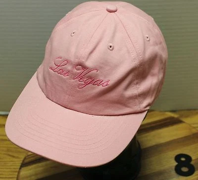 SOMBRERO MUJER ROSA LAS VEGAS STRAPBACK AJUSTABLE EN EXCELENTE ESTADO Foto 1 de 3