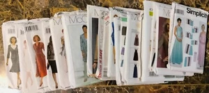 U-CHOOSE from Huge Lot of 23 UNCUT Vogue Simplicity McCall's SEWING PATTERNS - Picture 1 of 70