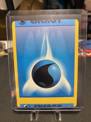 💧⭐️💧Water Energy - MISCUT ERROR - Base Set 1999! Off Center!💧⭐️💧 - Image 1 of 4