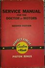 1948 Perfect Circle Service Manual Piston Rings Original