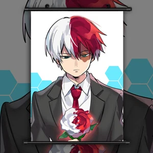 Boku no Hero Academia Todoroki Shoto Impresión HD Póster de Pared Desplazamiento Habitación Decoración - Imagen 1 de 6
