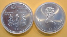 CANADA 1976 OLYMPIC $10 COIN .925 FINE, 48.6 GR, TOTAL PURE SILVER 1.446 TROY OZ