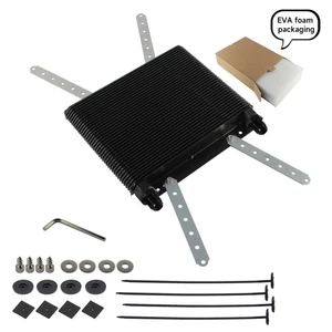 Universal 36 Row 72-Plate Transmission Oil Cooler w/ AN8 Fitings For VW T2 Bay - Picture 1 of 10