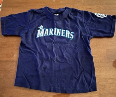 Camiseta vintage de una sola puntada Seattle Mariners #51 Ichiro Suzuki 4T para niños Salón de la fama Foto 1 de 4