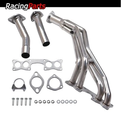 Cabezal de escape para camioneta Nissan D21 1990-1995 de carrocería dura 2,4 L 4x4 4x4 Foto 1 de 4