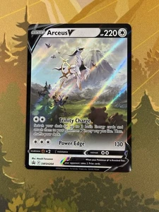 Pokémon Sword & Shield Promo Cards SWSH204 Arceus V NM - Picture 1 of 10