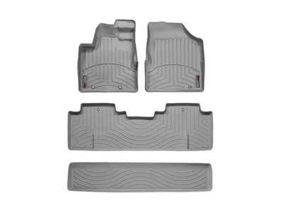 WeatherTech FloorLiner for 2006-2014 Honda Ridgeline - 1st & 2nd Row, Grey - Image 1 of 4