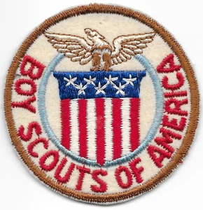 U.S. Contingent Patch 1947 6th World Jamboree Boy Scout of America BSA GP - Picture 1 of 2