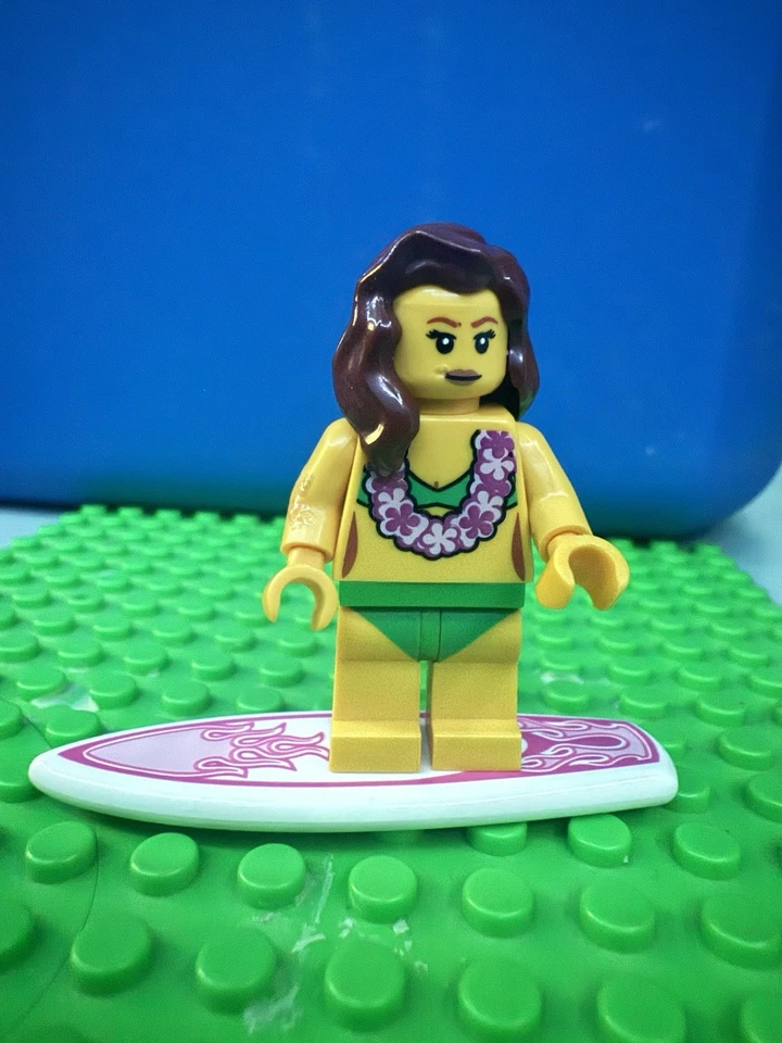 Lego Surfer Girl Minifigure - Imagem 1 de 1