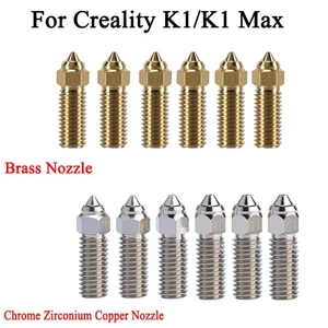 3D Drucker Düsen 0,2-1,2mm/1,75mm Filament für Creality K1/K1 Max Teile Posten - Bild 1 von 28