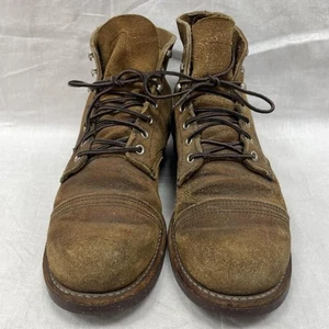 Red Wing Iron Ranger 8113 Work Boots Men's US9D Size 27cm Tracking From JP z115 - Picture 1 of 9