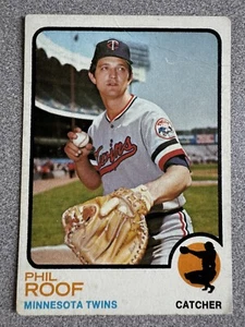 1973 Topps Phil Roof High Number Short Print Card #598 Minnesota Twins - Picture 1 of 2