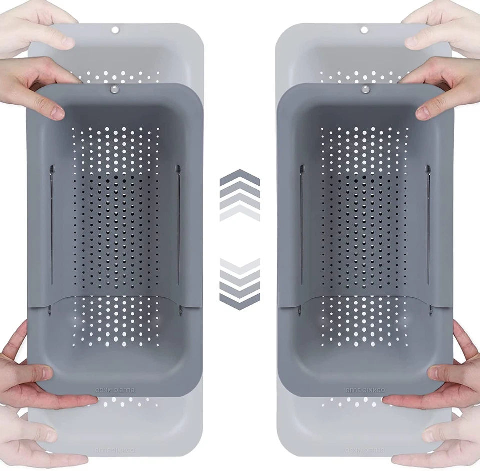 Cestini per Lavello per Lavello - Lavare Frutta E Verdura, Scolare La Pasta Cott - Immagine 1 di 4