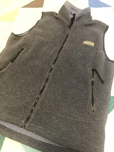 Chaleco REI Mujer Grande Azul/Gris Vellón Polartec Bolsillos con Cremallera Exterior Senderismo - Imagen 1 de 6