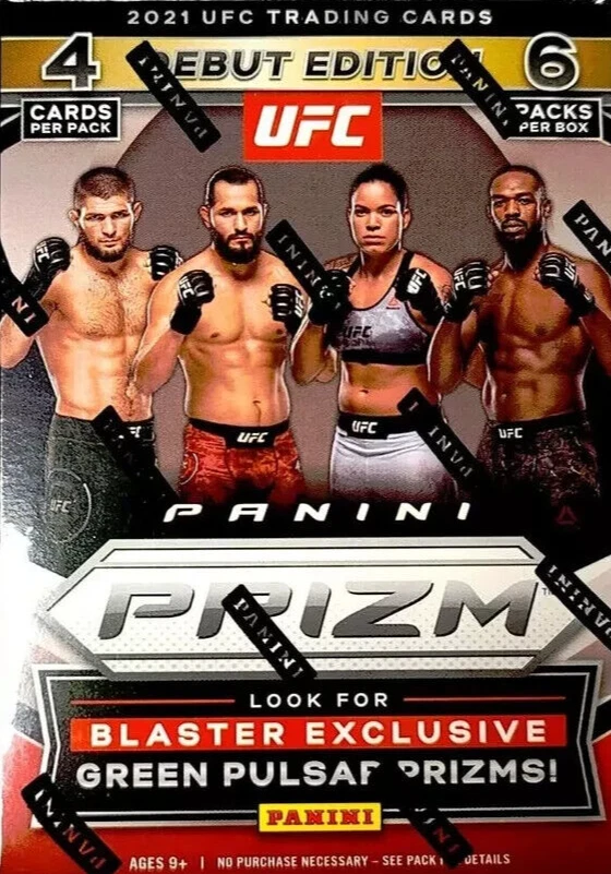 2021 Panini Prizm UFC Debut Edition Factory Sealed Blaster Box