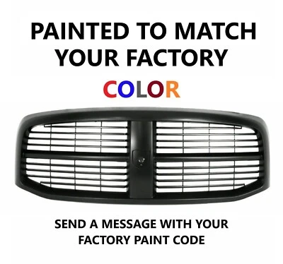 Nueva parrilla delantera pintada Dodge Ram 1500 2006-2008 Dodge RAM 2500 3500 2006-2009 Foto 1 de 4