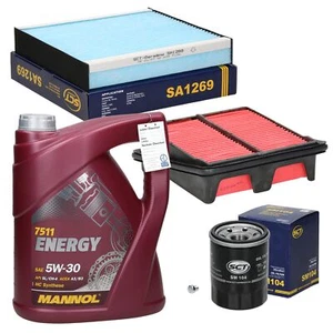 Inspektionspaket Filtersatz für Honda Jazz II 1.2- 1.3 iDSI +5L Energy 5W-30 - Bild 1 von 6