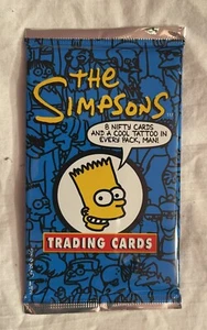 (1) Sealed Pack 1993 Skybox Series 1 The Simpsons Art De Bart 1993 NEW rare - Picture 1 of 2