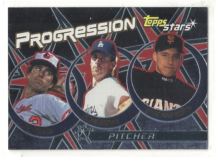 2001 Topps Stars - Progression - #P6 - Jim Palmer / Kevin Brown/ Kurt Ainsworth - Image 1 of 1
