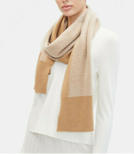 Eileen Fisher Clay Lofty Cashmere & Wool Scarf $218 NWT - One Size