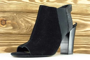 Tahari Women Sz 7 M Black Pump Synthetic Shoes Mercy - Picture 1 of 7