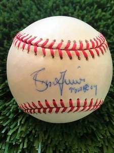 BEN GRIEVE '98 ROY SIGNIERT AMERICAN LEAGUE BASEBALL A'S RAYS BREWERS CUBS - Bild 1 von 2