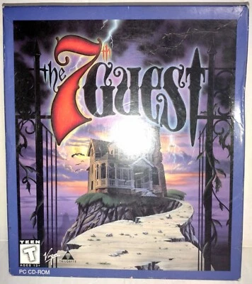 The 7th Guest 1992 PC CD-ROM Video Game Complete in Big Box Horror Adventure - Image 1 of 4