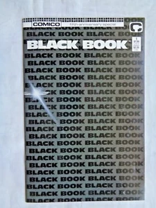 The Comico Black Book No. 1 quinto aniversario especial 1987 primera impresión casi nuevo (9,4) - Imagen 1 de 9