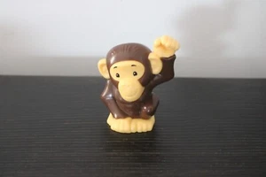 Fisher Price Little People ZOO JUNGLE MONKEY Marrón - Imagen 1 de 1