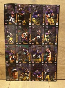 Rare Vintage 1996 Washington Huskies Football Uncut Card Sheet - TL corner bend - Bild 1 von 6
