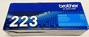 Cartuccia toner originale BROTHER TN 223C 1300 pagine CIANO - Foto 1 di 2