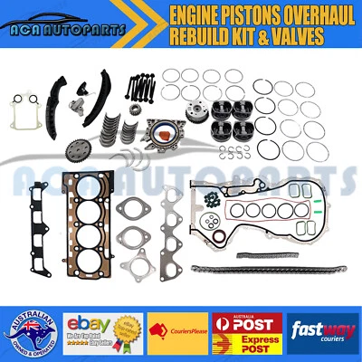 1.4TSI EA111 Engine Pistons Overhaul Rebuild Kit For VW AUDI CAVD CTHD - image 1 of 4