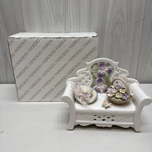 Vintage Suberto Music Box " I Will Wait For You" It Works 2001 w/Box - Picture 1 of 23