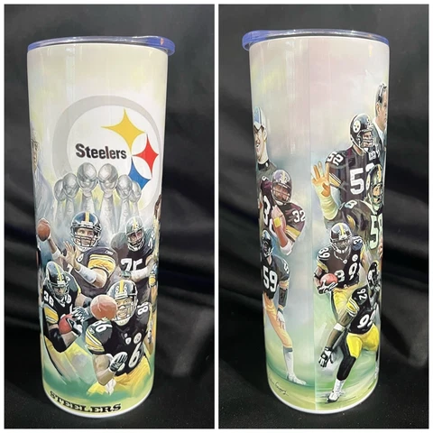 Pittsburgh Steelers Super Bowl 20 oz Tumbler Cover