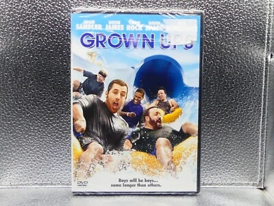 Grown Ups DVD New Factory Sealed Adam Sandler James Chris Rock Spade Schneider - Image 1 of 4