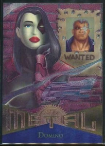 Domino 1995 Marvel Metal #93 Domino - Picture 1 of 1