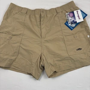 AFTCO Bluewater Wear Shorts Nylon Angeln Cargo Khaki Herren 44 - Bild 1 von 10