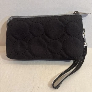 Damen Geldbörse Vary You by Thirty-One klein gesteppt schwarz Kalbsleder  - Bild 1 von 11