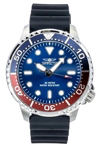 Reloj para hombre Invicta Pro Diver correa de silicona esfera azul bisel Pepsi cuarzo 47222 - Imagen 1 de 4