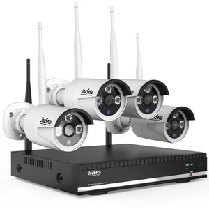 Drahtloses Überwachungskamerasystem mit 8-Kanal NVR-Kit 1-Wege Audio, 1080P Home WiFi... - Bild 1 von 7