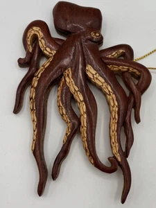 Handgefertigter Holzkrake von The Le Family - Vietnam/Hawaii - Bild 1 von 5