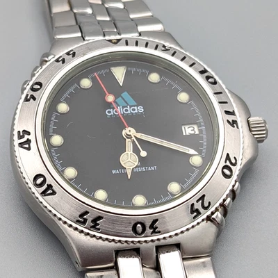 Adidas 10-0027 Reloj Deportivo Hombre 20ATM Resistente al Agua Cuarzo Batería Nueva Foto 1 de 4